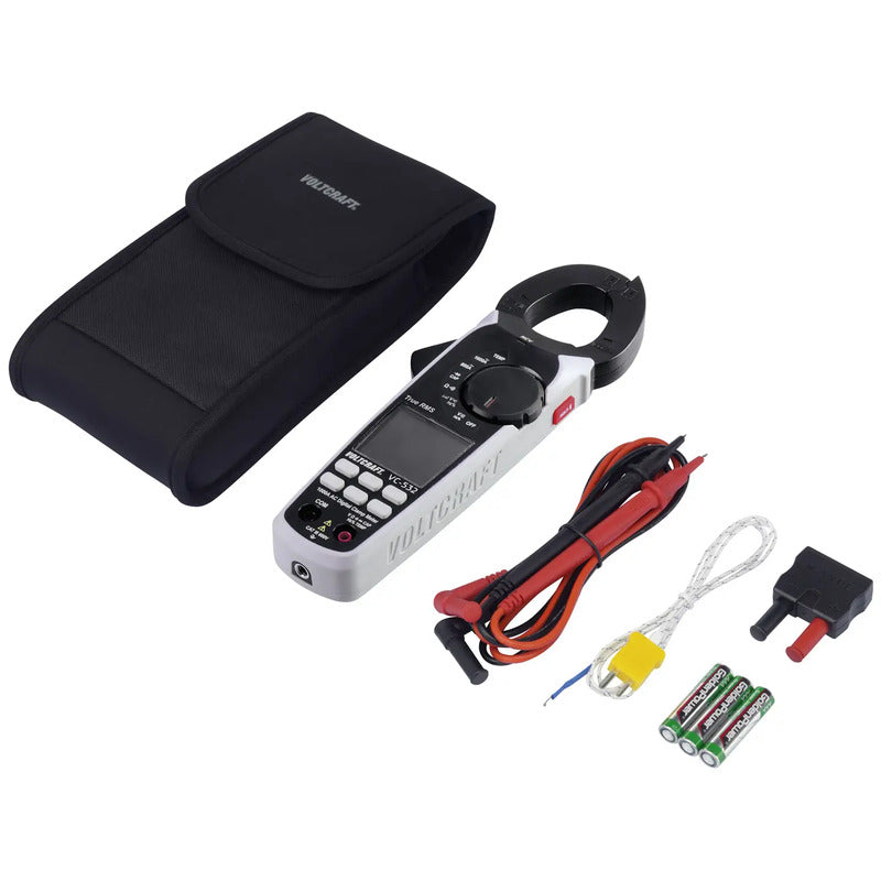 VOLTCRAFT VC-532 Stromzange digital  CAT III 600V Strommessgerät Spannungsprüfer - 4053199547470