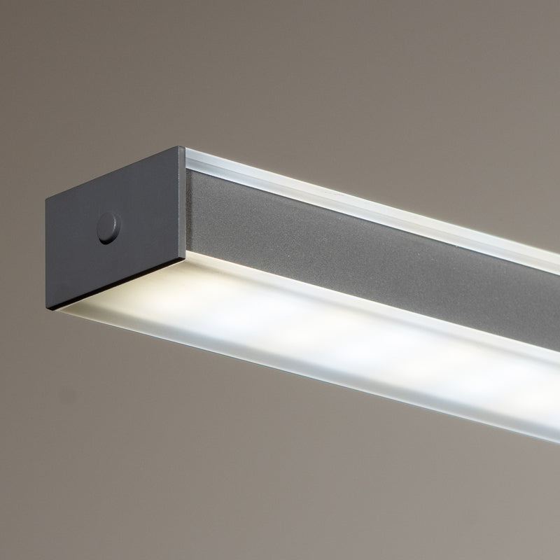 FISCHER & HONSEL Hängelampe Valeno LED Pendelleuchte dimmbar grau 115cm CCT - 4003694611770