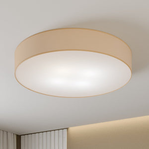 B-Ware TK Lighting Deckenleuchte  Rondo beige Ø 80 cm SIEHE TEXT/FOTO