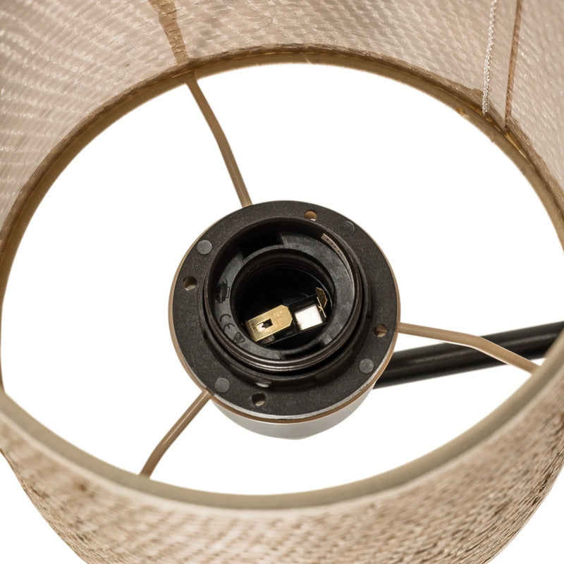Euluna Wandleuchte Lampe Solo Zylinder Jute hell Textilwandleuchte SIEHE TEXT - 19129983