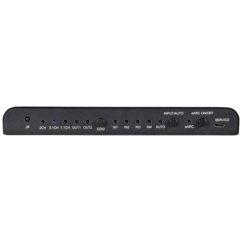 SpeaKa Professional SP-HDA-550 4 Port HDMI-Switch HDMI-Umschalter - 4064161220185