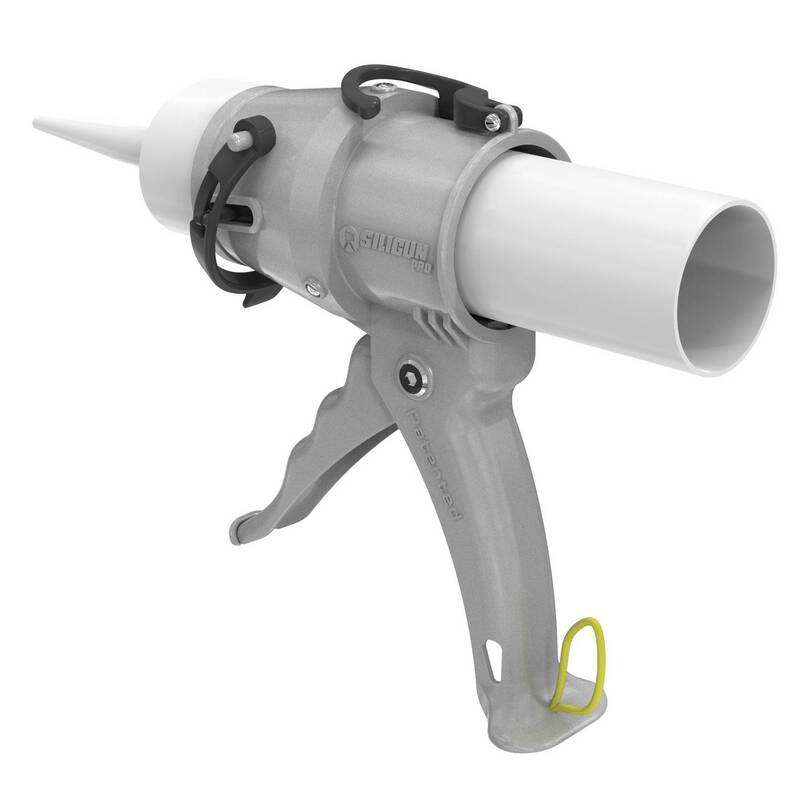 Siligun Kartuschenpistole Siligun Pro Compact Dichtpistole Aluminium 430g 14,8cm - 0721749899891
