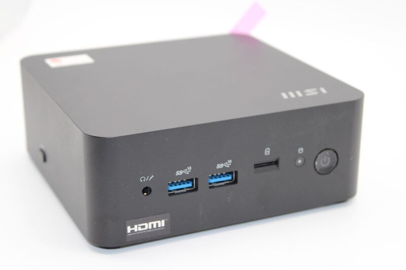 MSI Mini PC CUBI NUC 1MG-024XDE Intel Core 3-100U 8GB 256GB SSD Wi-Fi 6E - 4711377230346