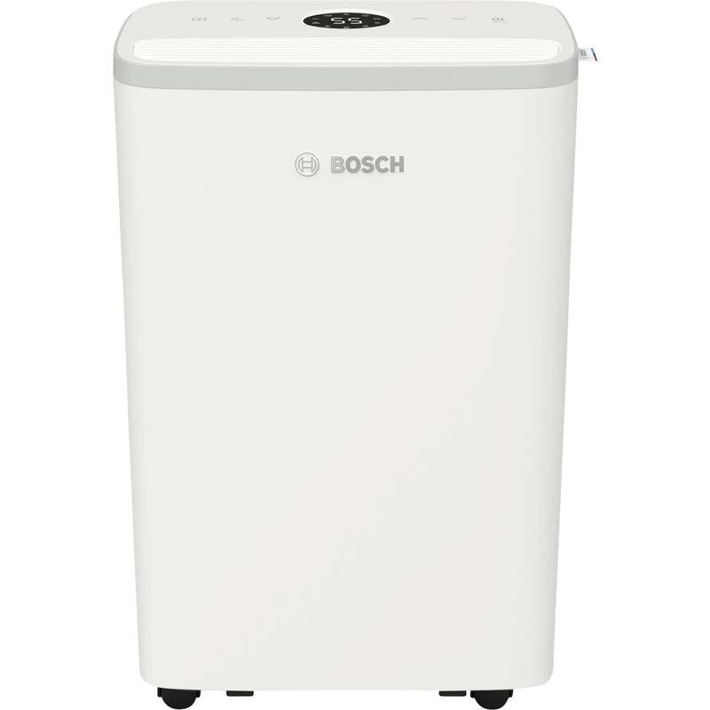 Bosch Luftentfeuchter DRY 2000 12L/Tag für Räume bis 55m³ leise 35dB Weiß - 4069143047767