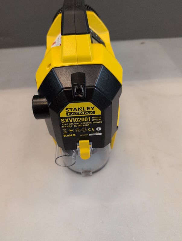 Stanley Akku-Kompressor 10 Bar 12 V Adapter Digitales Display Luftpumpe 2.95kg - 4064161391083