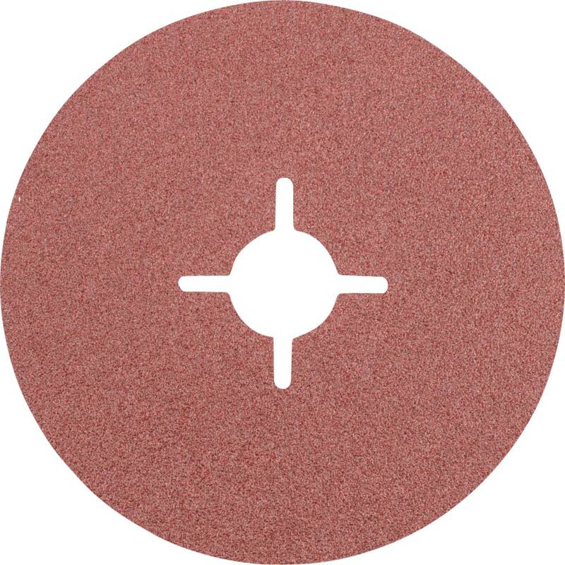 PFERD TOOLS Schleifpapier Schleifteller Körnung 80 Ø125mm 25 Stück für Schleifen - 4007220165119