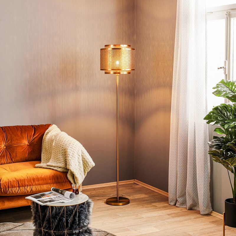 By Rydéns Hermine Stehleuchte Stehleuchte Lampe Leuchte Wohnzimmerlampe messing - 7391741001801