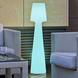 B-Ware Newgarden Stehleuchte Lola LED Lampe Akku RGB 110cm dimmbar wasserdicht IP65