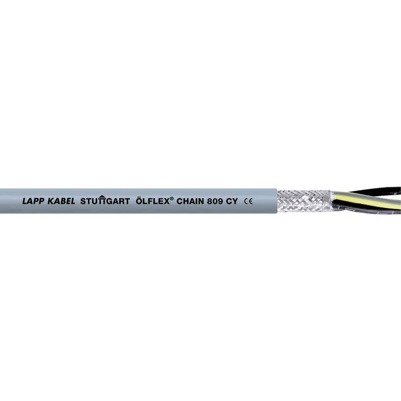 LAPP Schleppkettenleitung Leitung ÖLFLEX CHAIN 809 CY 7 G 0.75 mm² Grau 50 m - 4044776031208