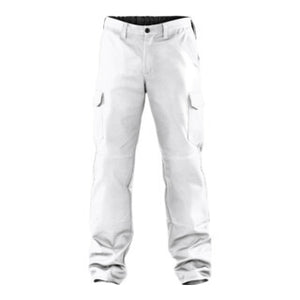 B-Ware Kübler ORGANiQ Hose 2448 Gr. 114 Arbeitshose Schutzhose Berufshose weiss