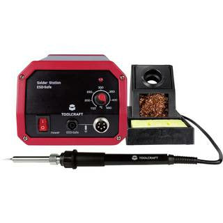 Toolcraft ST-50A Lötstation analog 50 W 150 bis 450 °C inkl. Lötspitze 230 V/DC - 4016139199047