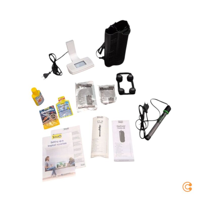 Tetra ExplorerLine Aquariumset 60L LED Anthrazit für Süßwasser Fische Pflanzen - 4004218255999