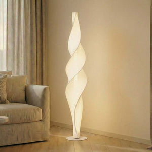B-Ware Lucande Stehleuchte Lampe Novelle LED dimmbar CCT 137cm weiß Kunststoff Stahl