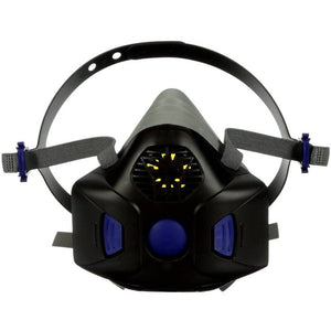 B-Ware 3M Atemschutz Halbmaske HF-801SD Größe S Schwarz Atemschutzmaske Dämpfe Partikel