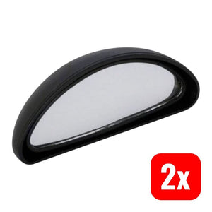 B-Ware HP Autozubehör Zusatzspiegel Klemmbar Universal 15cm x 6,5cm schwarz 167g