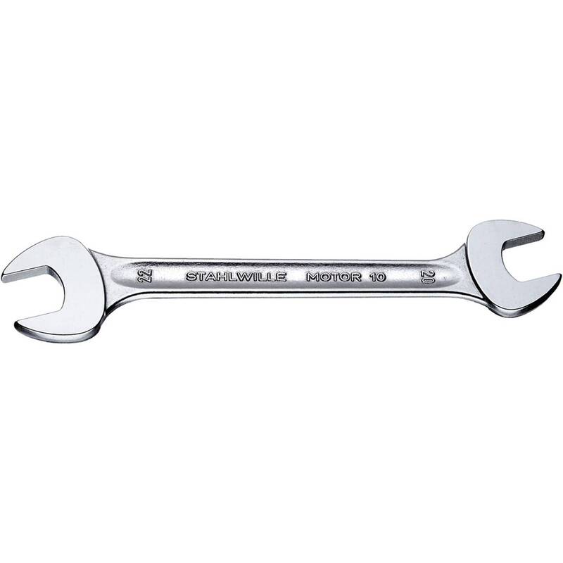 Stahlwille Doppel-Maulschlüssel 1/2" 9/16" Schlüsselweite Chrom-Stahllegierung - 4018754019762