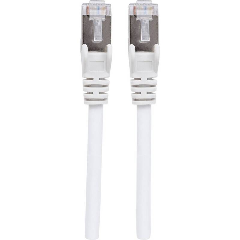 Intellinet RJ45 Patchkabel CAT 6a S/FTP 20m halogenfrei Netzwerk Kabel weiß 1 - 0766623741422