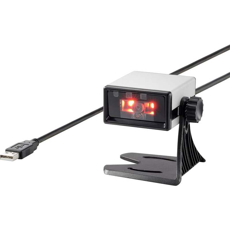 Renkforce FS5022J 2D Barcode-Scanner Kabelgebunden 2D Imager Silber Schwarz - 4053199922505