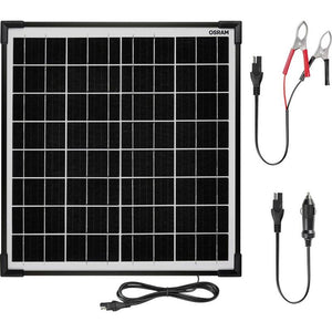 B-Ware Osram Automotive Kfz-Ladegerät Akku-Ladegerät 12V 1.11A IP65 schwarz 3m Kabel