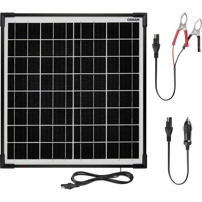 Osram Automotive Kfz-Ladegerät Akku-Ladegerät 12V 1.11A IP65 schwarz 3m Kabel - 4062172404570