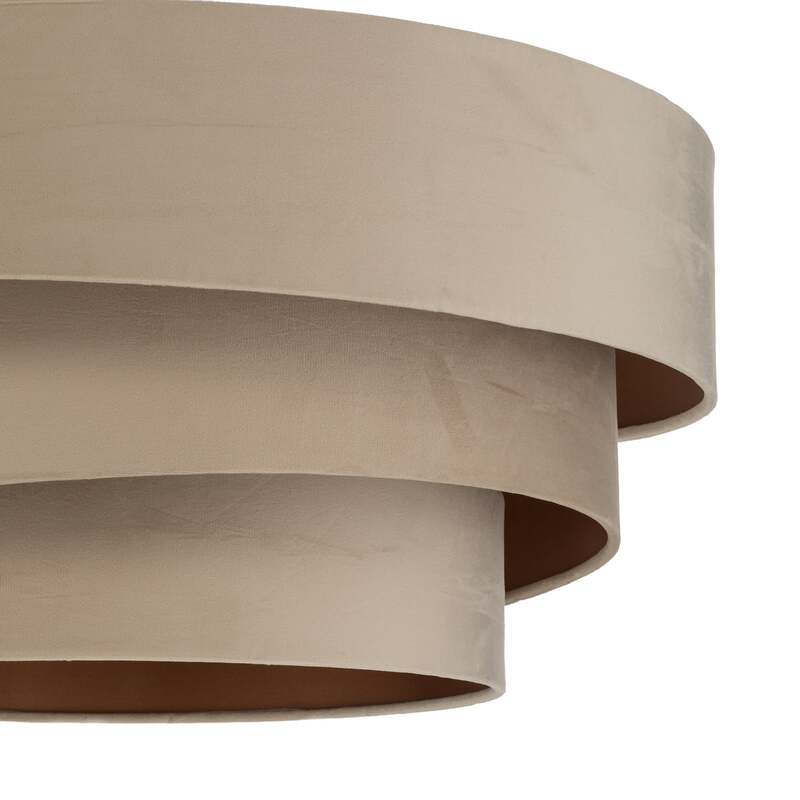 Lindby Deckenlampe Jusari LED dimmbar 3-flammig Lampe Leuchte E27 creme Ø56cm - 4251911745832