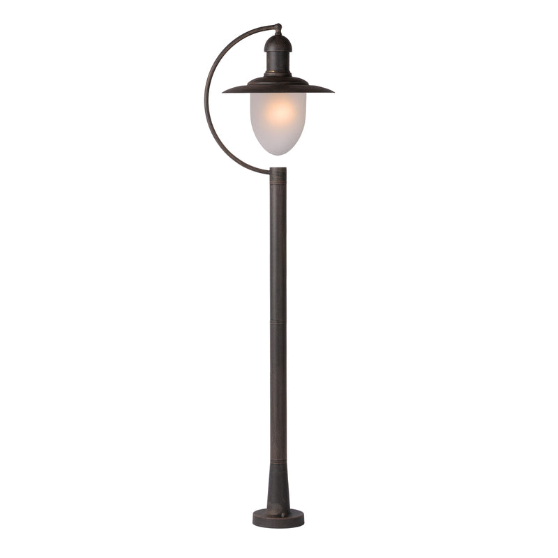 Lucide Wegeleuchte Gartenleuchte Aruba LED Pollerleuchte dimmbar rostbraun 111cm - 5411212113566
