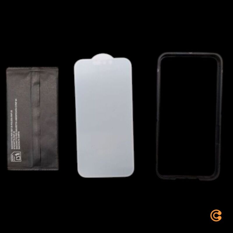 PanzerGlass Privacy Ultra-Wide Fit Displayschutzglas für iPhone 13/14 - 5715685021053