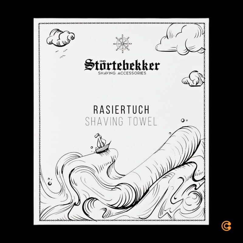 Störtebekker Premium Rasiertuch Handtuch Tuch 100% Baumwolle Made in Germany - 4260554490535