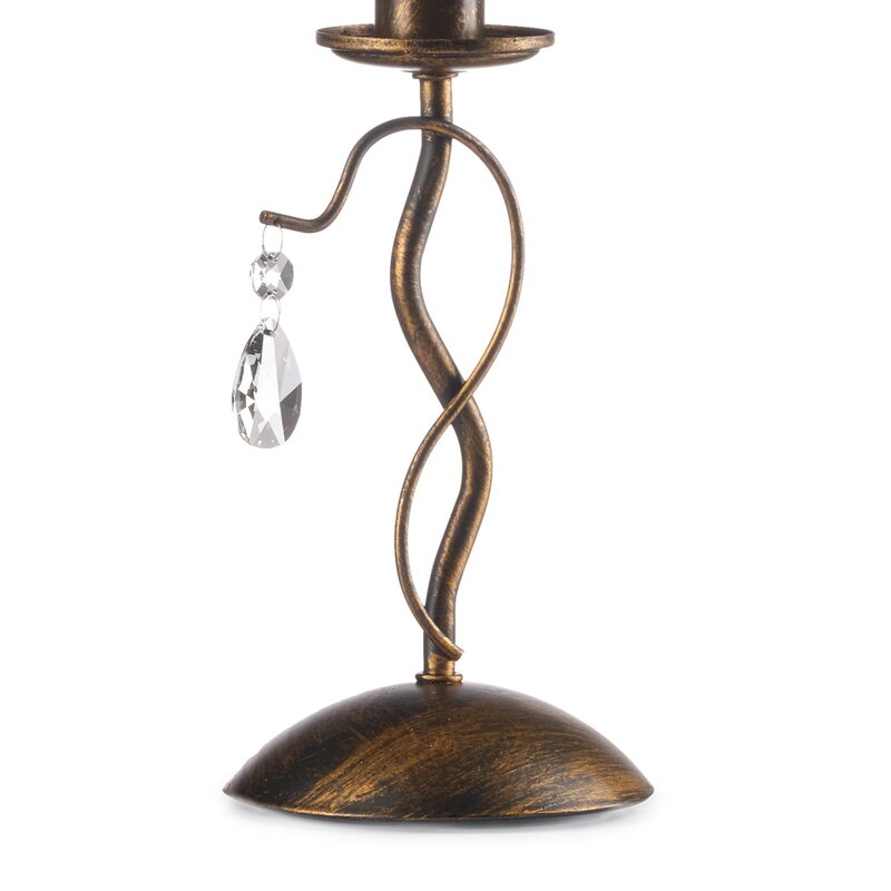 ONLI Delia Tischleuchte Leuchte Lampe bronze Eisen 42 cm SIEHE TEXT/FOTO - 8030626545489