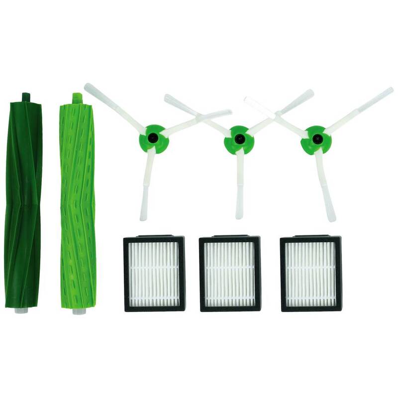 ScanPart Staubsauger Zubehör Irobot Roomba E5 E6 Ersatz Filter Bürsten 2 SETS - 4012074058906