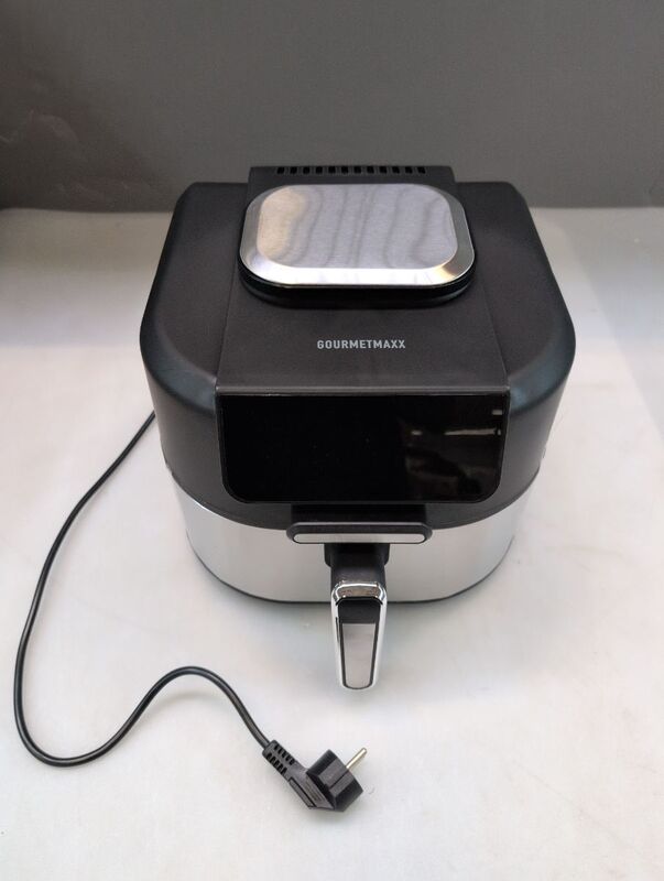 GourmetMaxx Heißluft-Fritteuse 5l 2000W Fritteuse Airfryer Grillfunktion Zubehör - 4067522092032