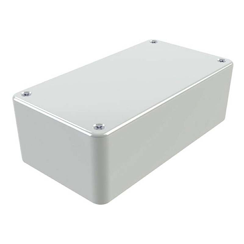 Camdenboss Universalgehäuse Elektronikbox Gehäuse ABS Kunststoff Grau 5 Stück - 2050008226856