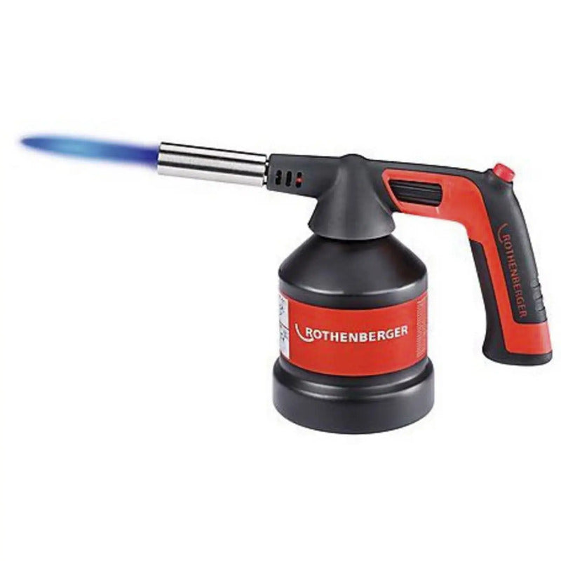 Rothenberger Lötgerät Lötbrenner Löttechnik ROFLAME Löten 4 PIEZO, 7/16"-EU rot - 4004625468913