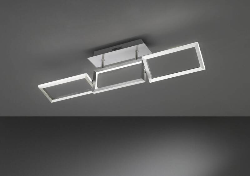 Wofi LED-Deckenlampe Deckenlampe Lampe Leuchte Skip ausrichtbar Länge 81,5cm - 4003474352985