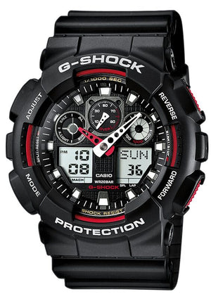 B-Ware CASIO G-SHOCK Chronograph GA-100-1A4ER Uhr Sport Timer Armbanduhr Quartzwerk