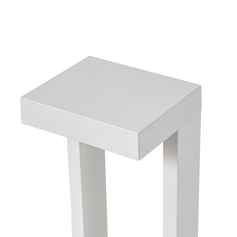 Lindby Wegeleuchte Gartenleuchte Lonete LED Pollerleuchte weiß IP65 Höhe 65cm - 4255830910296