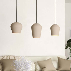 B-Ware Eglo Hängeleuchte Cambaito Deckenlampe Pendelleuchte Lampe E27 3 Flg Sandfarben