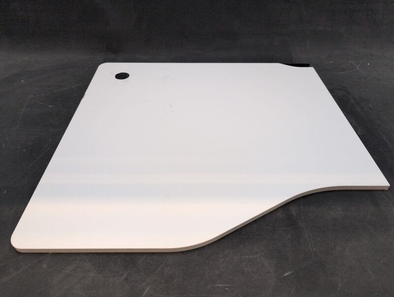 Schreibtisch höhenverstellbar Office Stand elektrisch Kabelführung 160x75cm weiß - 4260565527947