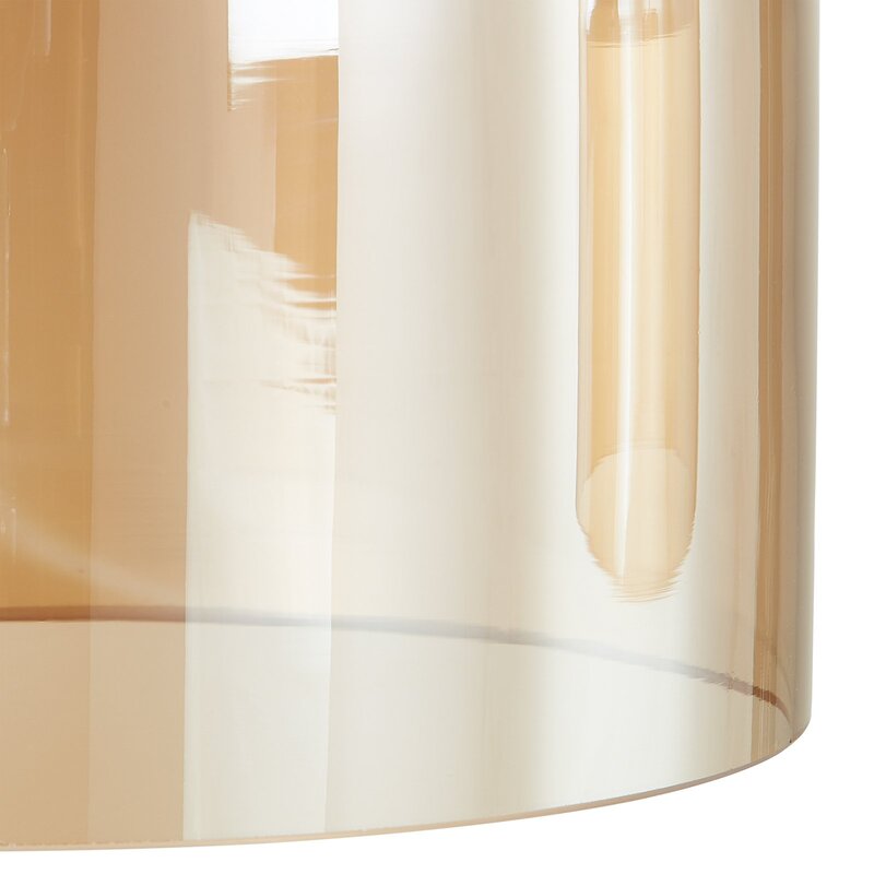 Lucande Diano Hängeleuchte amber Hängelampe Lampe Pendelleuchte SIEHE TEXT/FOTO - 4251911767391