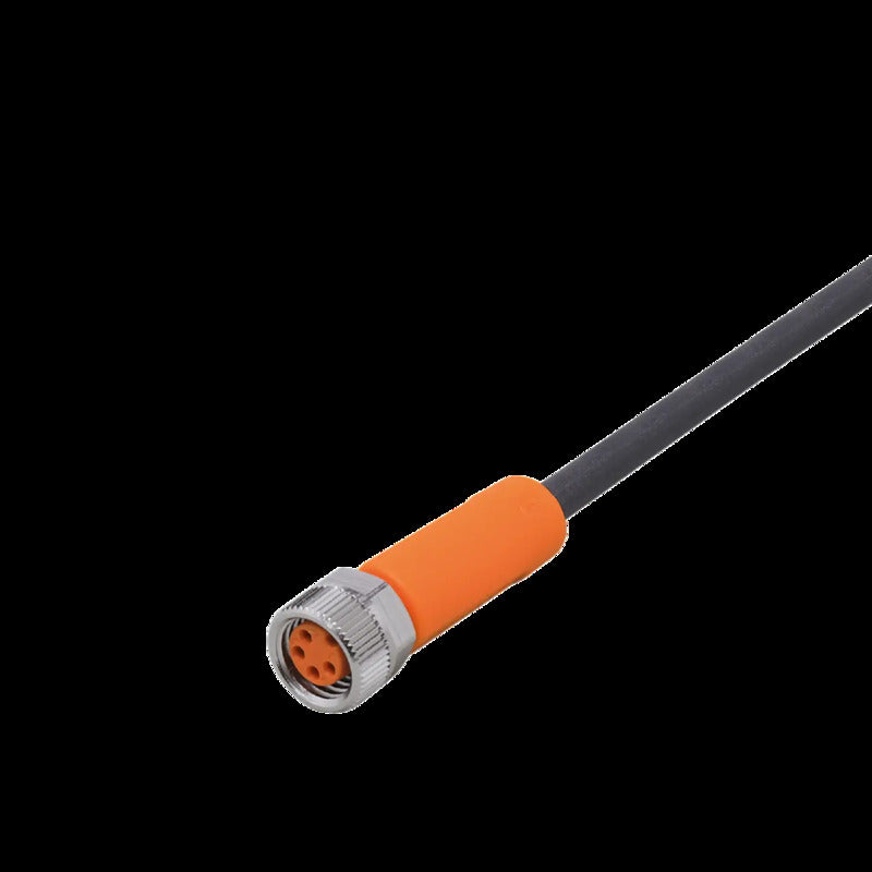 ifm Electronic Anschlussleitung EVC406 M8 Buchse gerade 3m 4-polig ölbeständig - 4021179260039