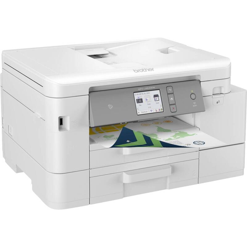 BROTHER MFCJ4540DW Multifunktionsdrucker A4 WLAN Duplex 20 S./min grau - 4977766809610