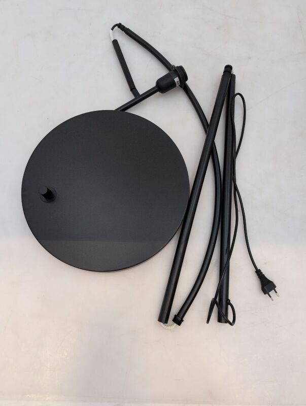 Stehleuchte Dicte Designer Lampe beige E27 Leuchte 180cm Höhe 60W Metall/Textil - 5704924005602