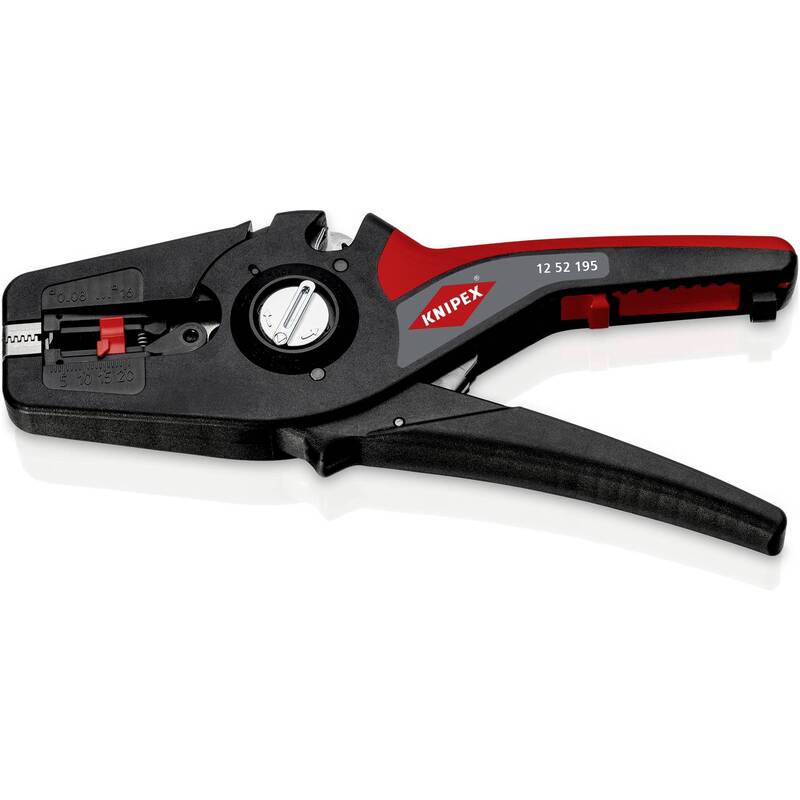 Knipex Abisolierzange Automatische PreciStrip 16 12 52 195 Kabelschneider - 4003773085829