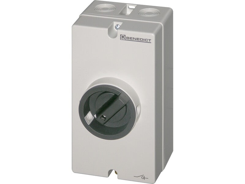 DC-Lasttrenn-Schalter Benedict 4-polig LS32 PFLH4 A4 grau Kunststoff für Innen - 4007871427376