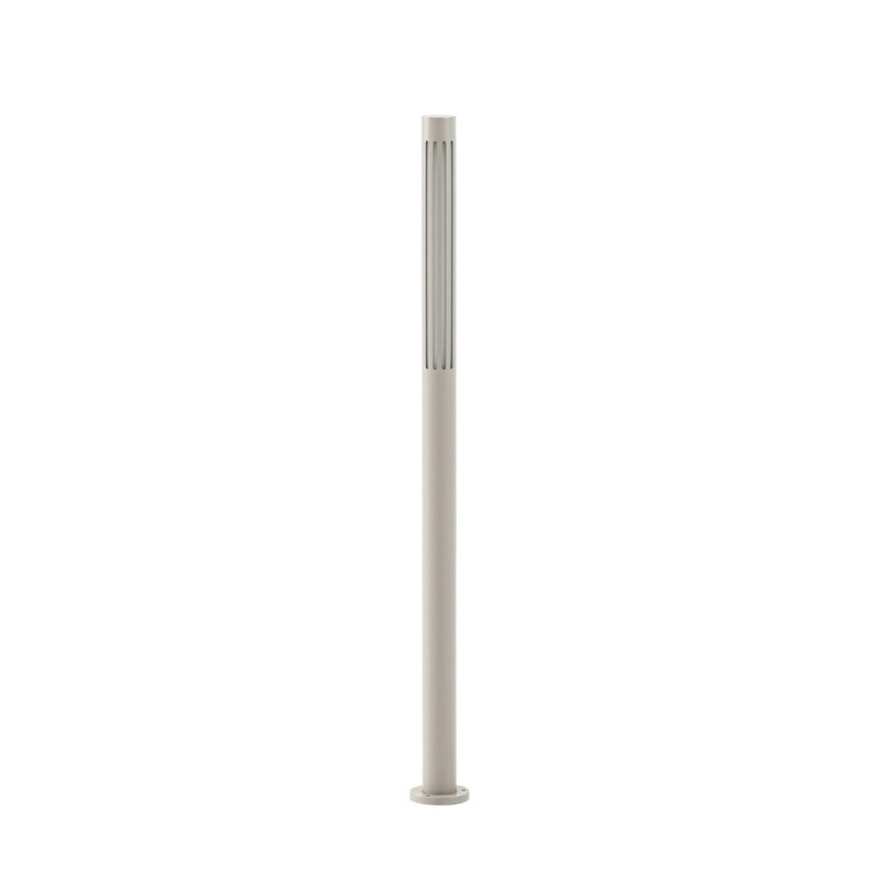 Lindby Wegeleuchte Gartenlampe LED Außenleuchte Fjorya grau IP65 90 cm Warmweiß - 4255830909559