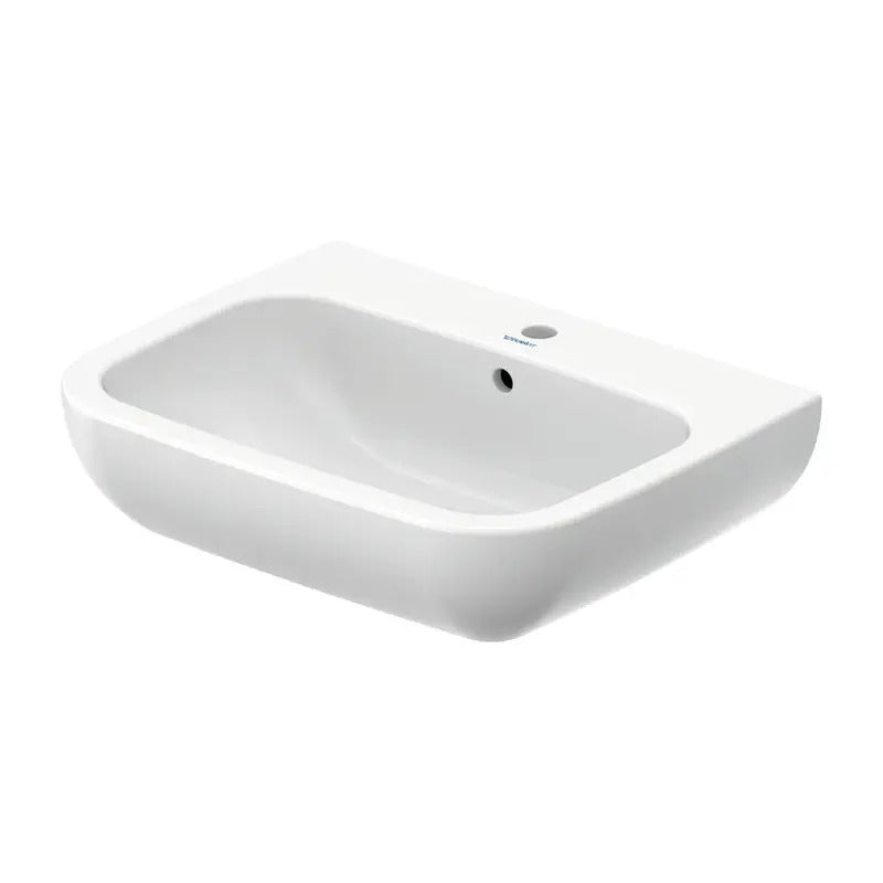 Duravit Waschtisch Waschbecken D-Code 65x50cm Wandmontage Hahnlochbank 7 STÜCK - 4021534344046
