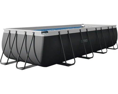 Intex Aufstellpool Framepool eckig 549x274x132cm Gartenpool inkl. Filteranlage - 6941057432960