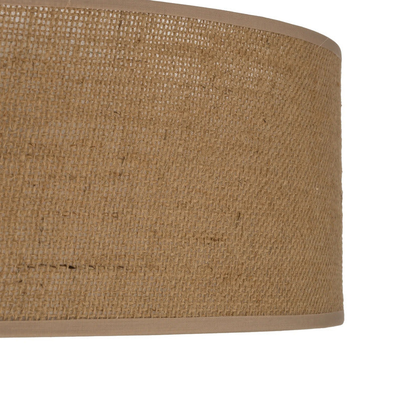 Milagro Deckenlampe Marshall LED Lampe Leuchte dimmbar braun Ø50cm Rattan - 5902693724247