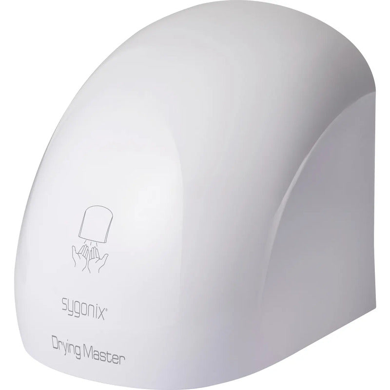 Sygonix Händetrockner Handtrockner Automatik Sensor Weiß ABS 2000W SY-6770698 - 4064161472607