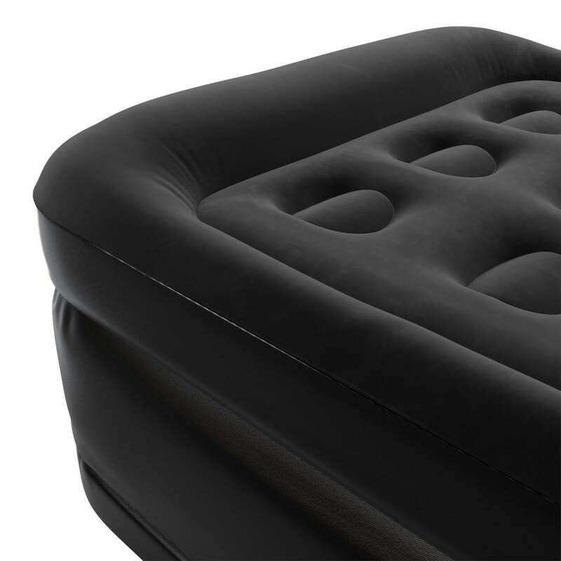Selbstaufblasende Luftmatratze Sapri M Camping Luftbett wasserdicht schwarz 91cm - 4262437182100
